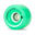 MOXI COSMO GLOW LED ROLLER SKATE WHEELS - GALAXY GREEN – 62MM 80A – SET OF 4