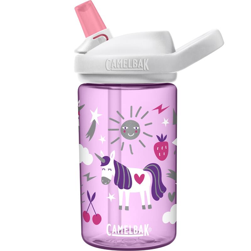 Bidon CAMELBAK Eddy+ Kids Bottle with Tritan™ Renew - Unicorn Party, 14OZ