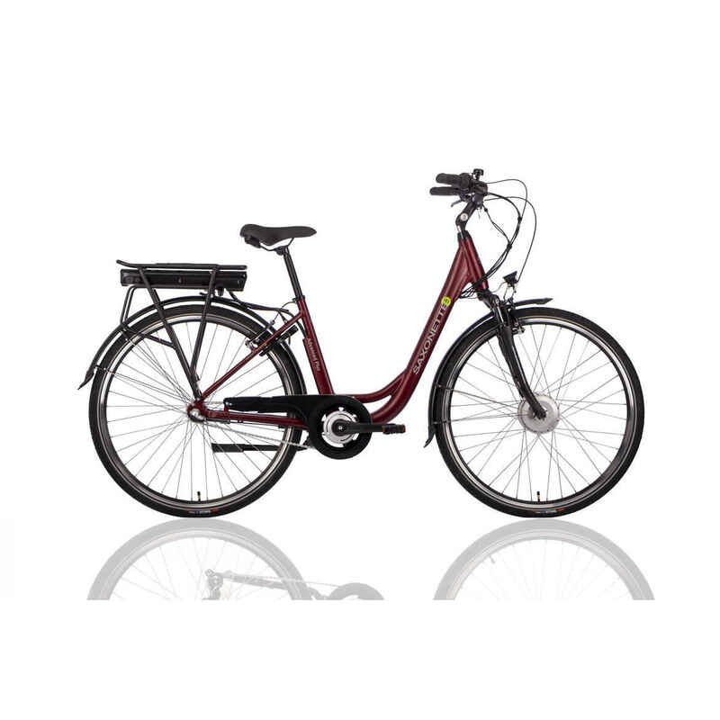 Elektrisches Damenrad Advanced Plus, 45 cm, Nxs 3, rot