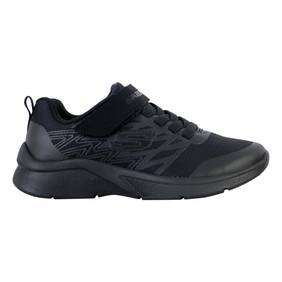 BUTY dziecięce SKECHERS sportowe 403770L-BBK czarne na rzepę lekkie 30