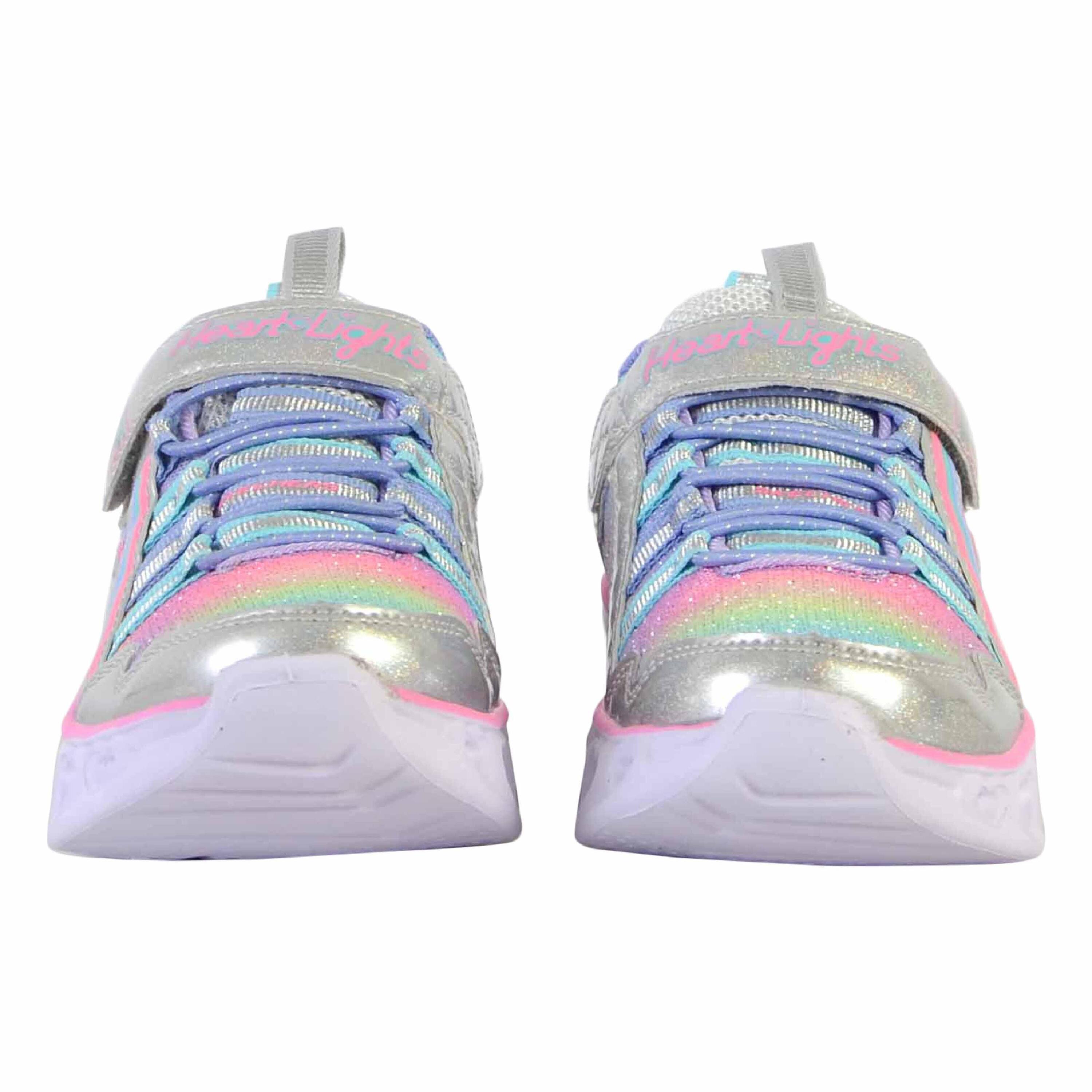 Basket à Scratch Enfant Skechers Rainbow Lux - Enfant 5/5
