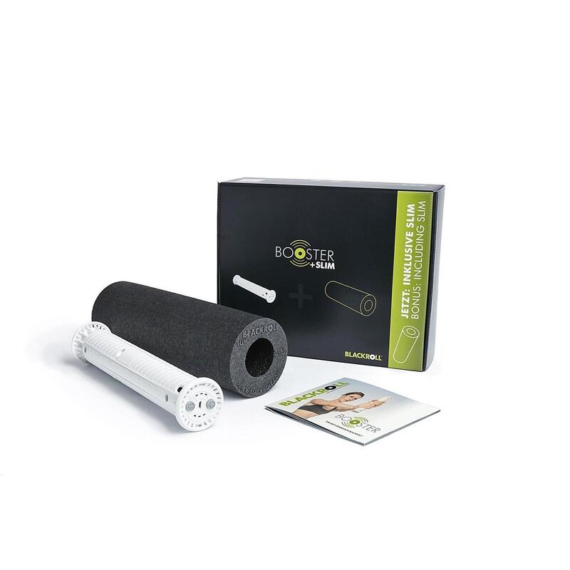 Rouleau de massage vibrant "Booster Set Slim" Blackroll