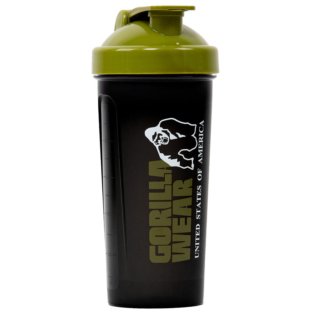 Shaker XXL 1000ML - Preto/Exército Verde