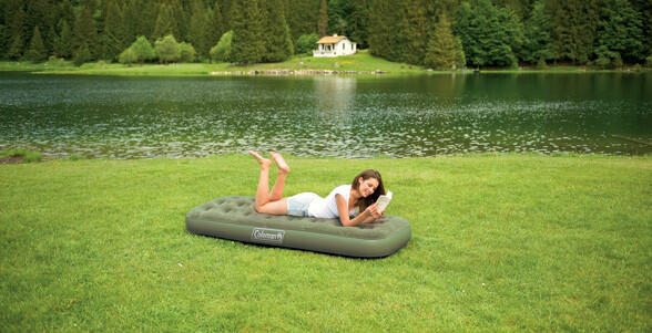 COLEMAN Maxi Comfort Bed Single – Matelas gonflable 198 x 82 x 22 cm 2/4