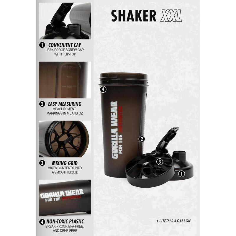 Shaker XXL - Black/Red