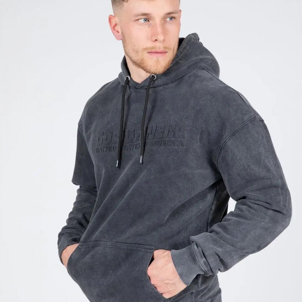 Oversized hooded sweatshirt Gorilla Wear Crowley