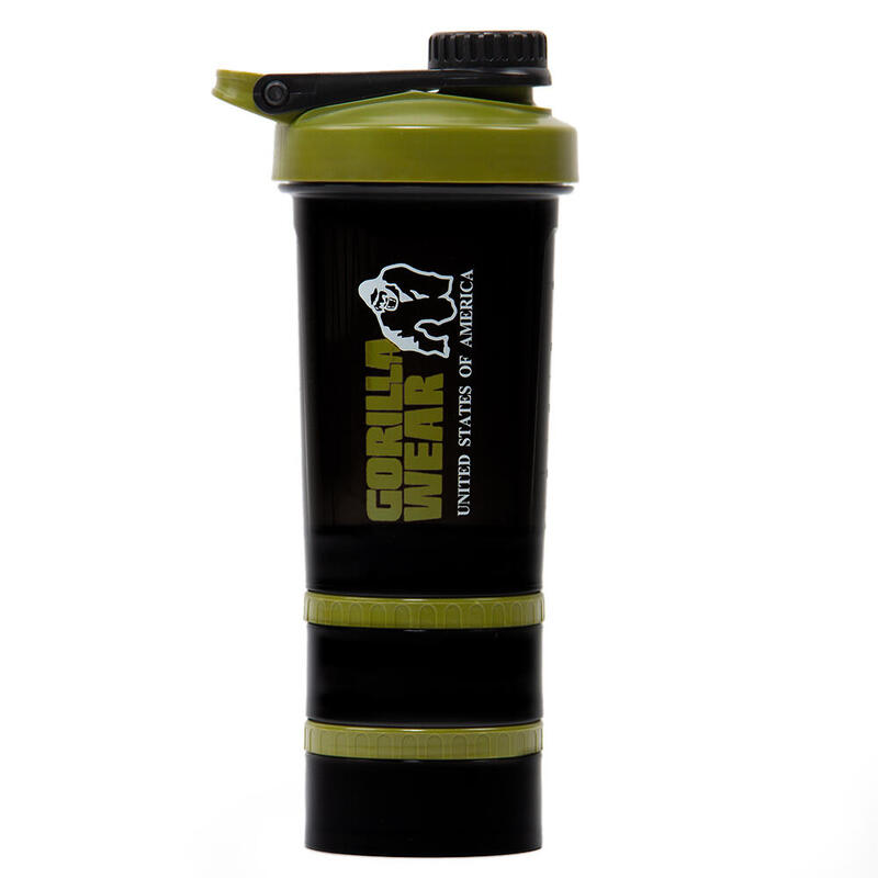 Shaker 2 GO 500ML -  Noir/armée verte