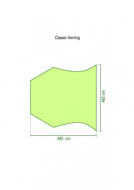 Przedsionek turystyczny do namiotu Coleman Classic Awning 2/2