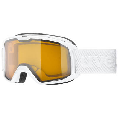 Uvex elemnt lgl wit/lasergold lite helder 55/0/641/1030 skibril