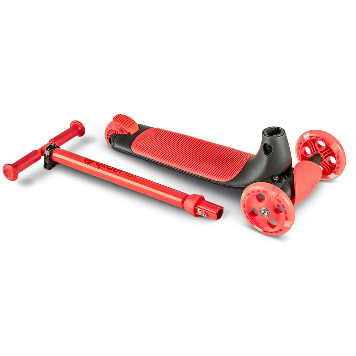 Yvolution Y-glider Kiwi Step - Rood 2/7