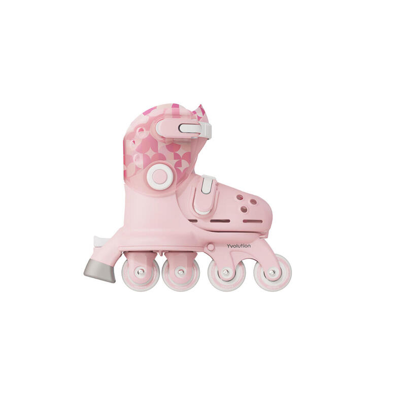 Rollers d'apprentissage évolutifs Twista skates rose- Pointure réglable (29-33)