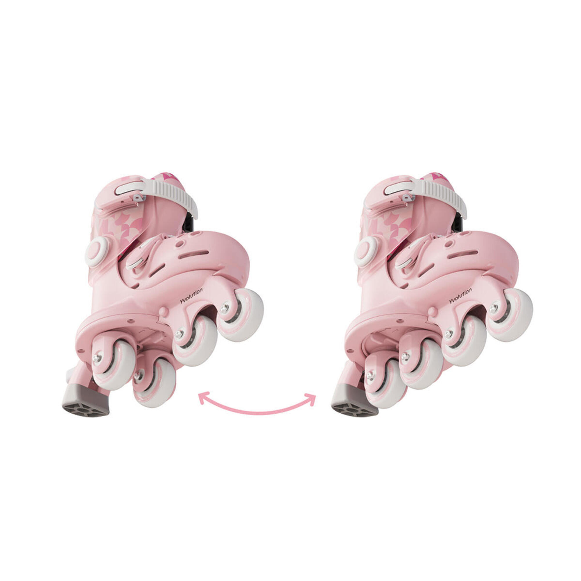 Yvolution Twista Skates - Roze 2/7