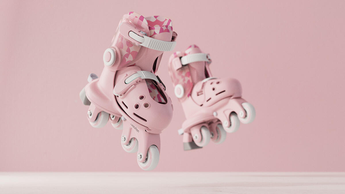 Yvolution Twista Skates - Roze 3/7