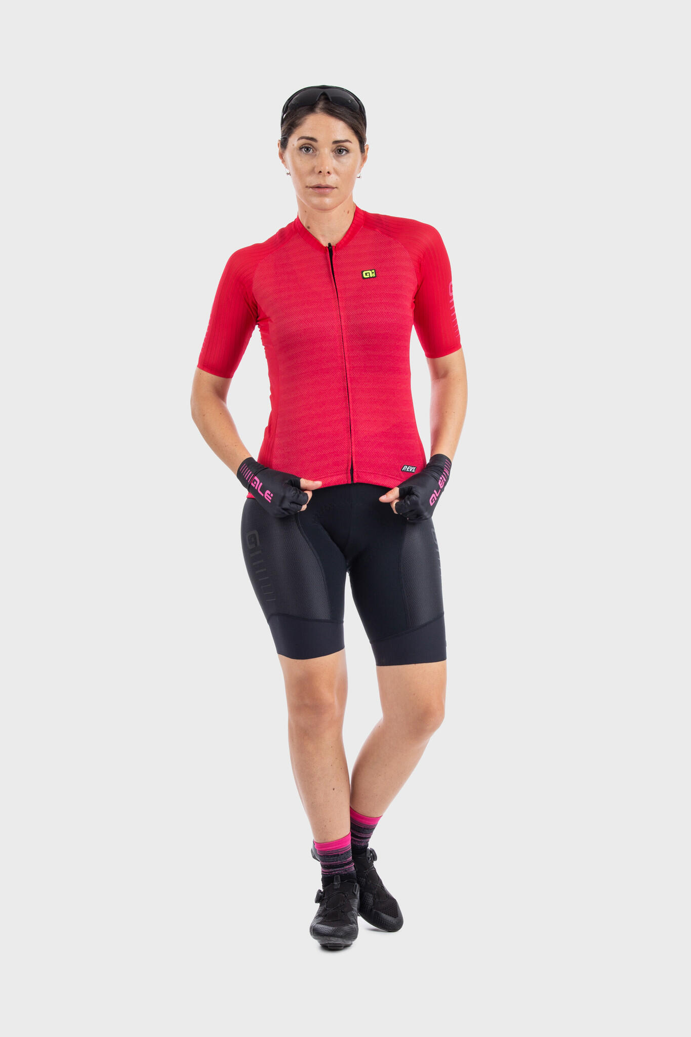 Maillot Manches Courtes Femme Alé Silver Cooling Bleu 5/5