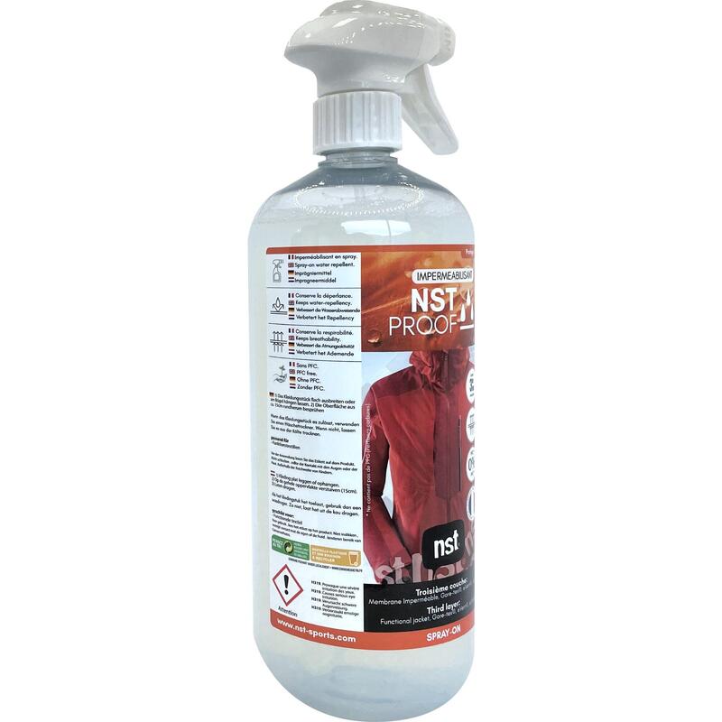 Imperméabilisant en Spray pour vêtements imperméables (1L)