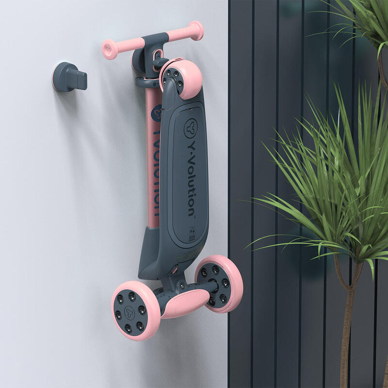 Yvolution Y-glider Nua Step - Roze