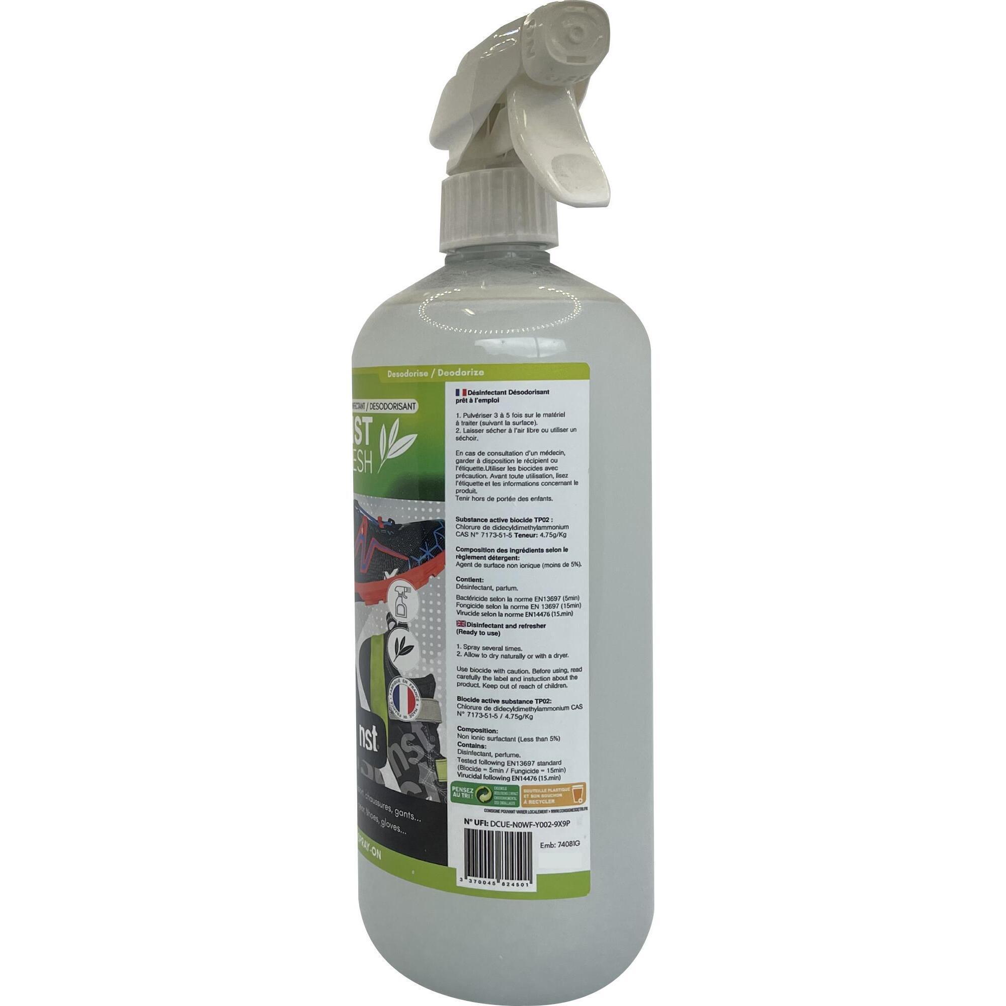 Désodorisant en Spray pour tous types de Chaussures (1L) 1/2