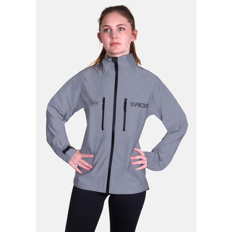 Veste technique respirante et réfléchissante femme Proviz commuting