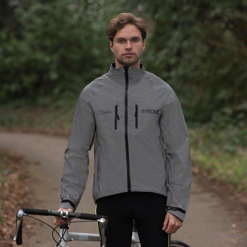 Proviz Men's REFLECT360 Plus Waterproof Reflective Cycling Jacket