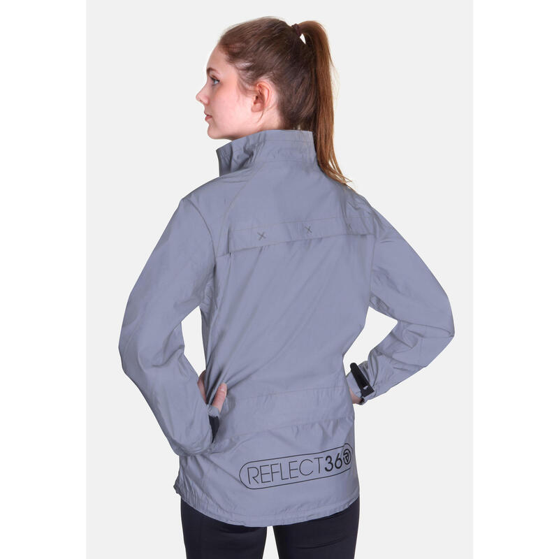 Jacke REFLECT360 silberfarben reflektierend