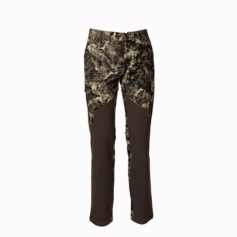 Pantalón De Caza Para Hombre Pasión Morena Técnico Camuflaje Transpirable.