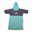 Poncho Toalla de Surf  Adulto Menta/Gris/Menta S/M