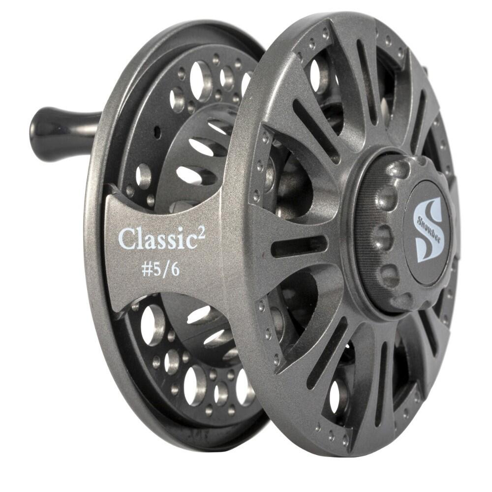 Snowbee #5/6 Classic 2 Fly Reel - Grey 1/1