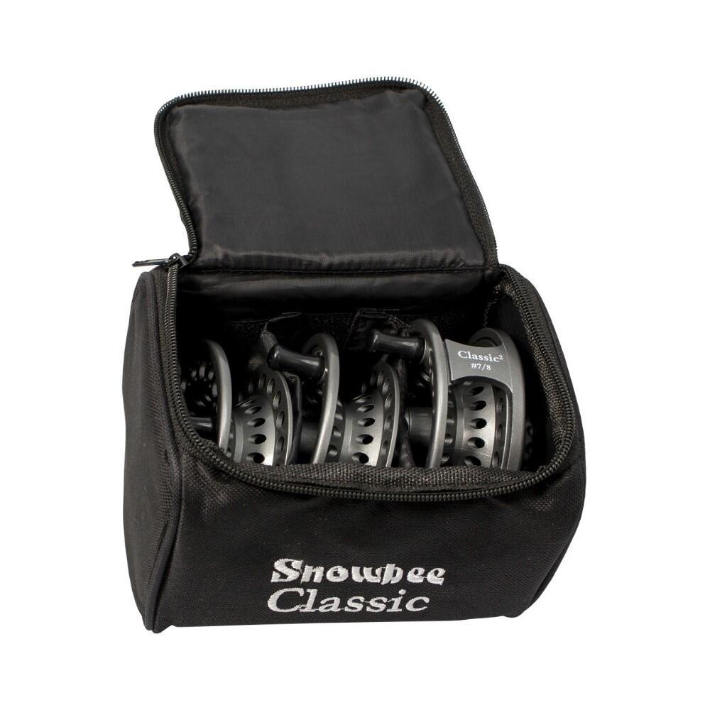 Snowbee Classic 2 Fly Reel Kits - #7/8 Reel &amp;amp; 2 Spare Spools with Case 2/2