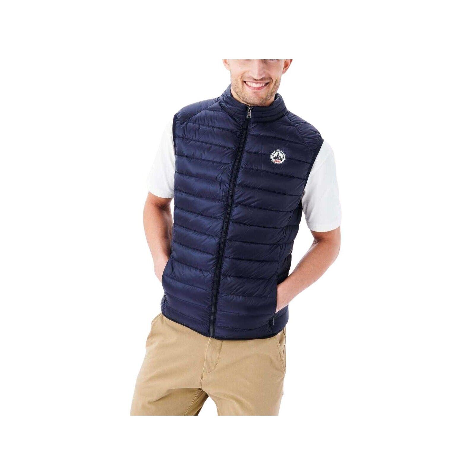 Jott - Doudoune Sans Manches Col Montant Tom Noos - Doudoune Duvet - Bleu - 48 Xl - Decathlon