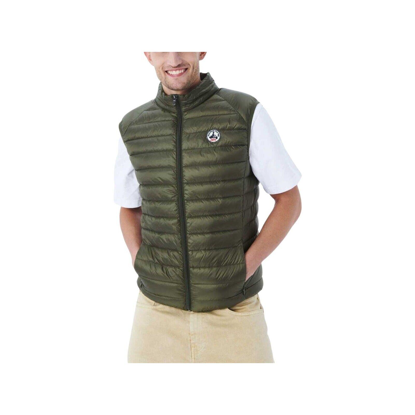 Jott - Doudoune Sans Manches Col Montant Tom Noos - Doudoune Duvet - Vert - 40 M - Decathlon
