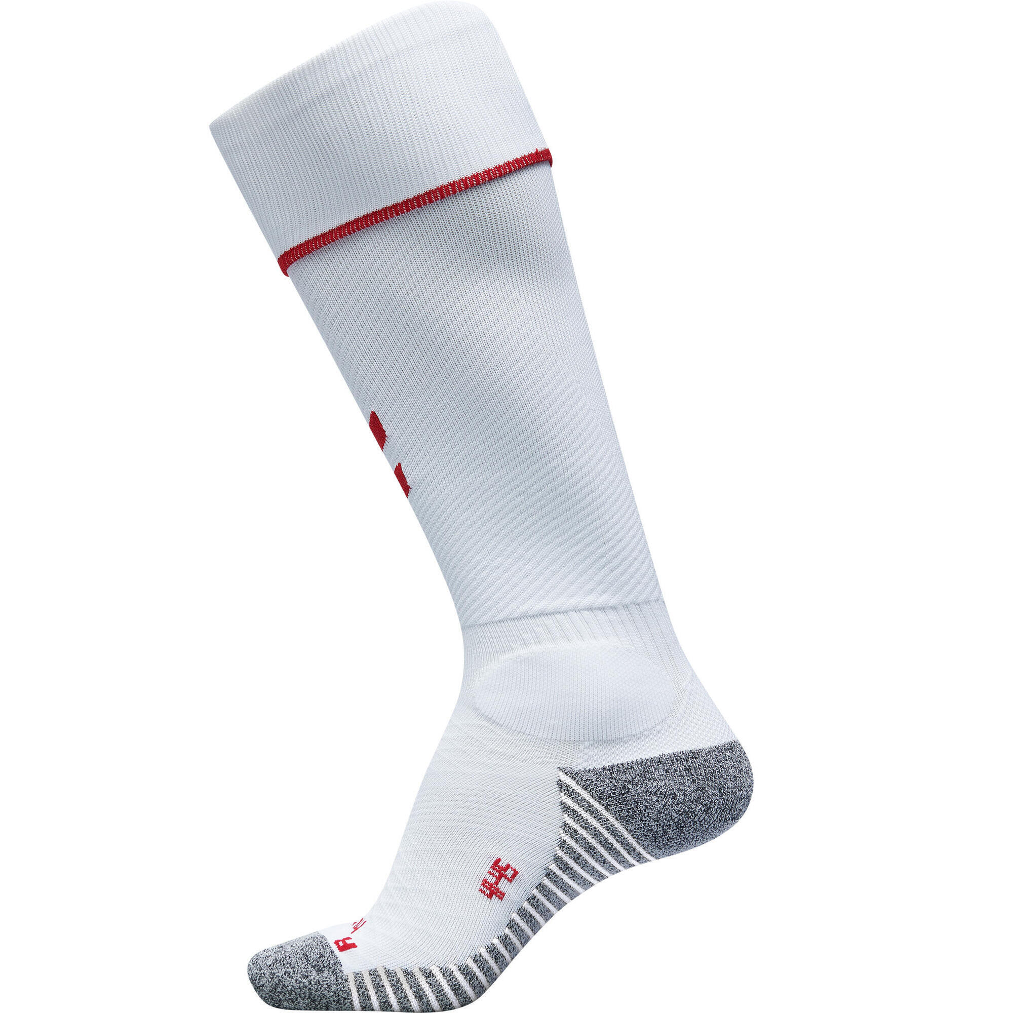 Hummel - Enfiler Spray Adhérent Chaussettes Pro Football Adulte Hummel - Chaussettes - Blanc|rouge - 10 À 12 Ans - Decathlon