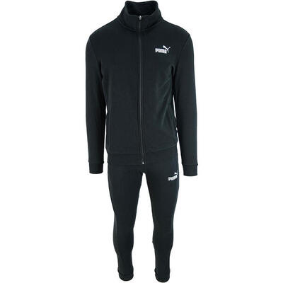 Tuta da ginnastica Puma Clean Sweat. Nero. Uomini