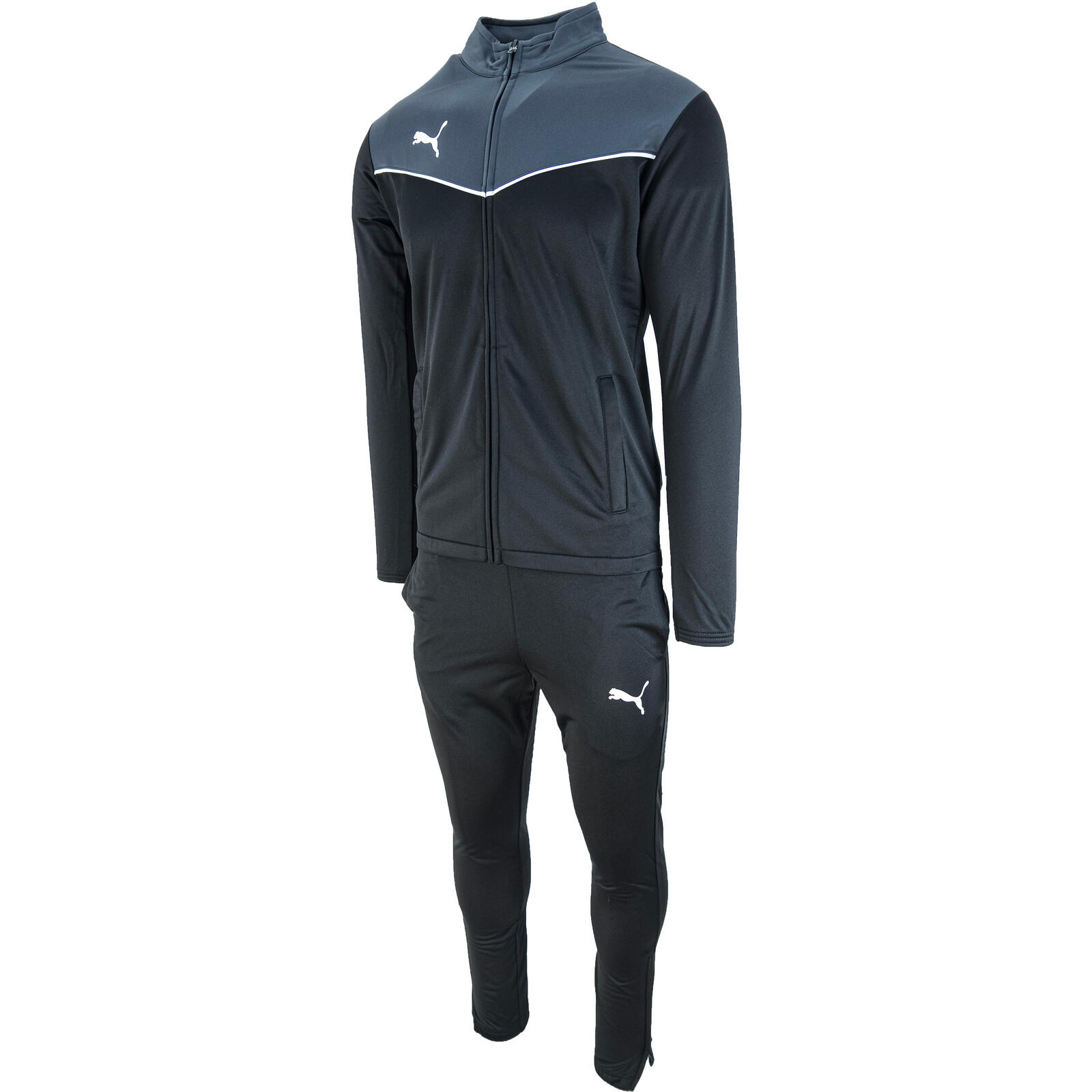 individualRISE Fußball Trainingsanzug Herren PUMA Black Asphalt Gray 5/6