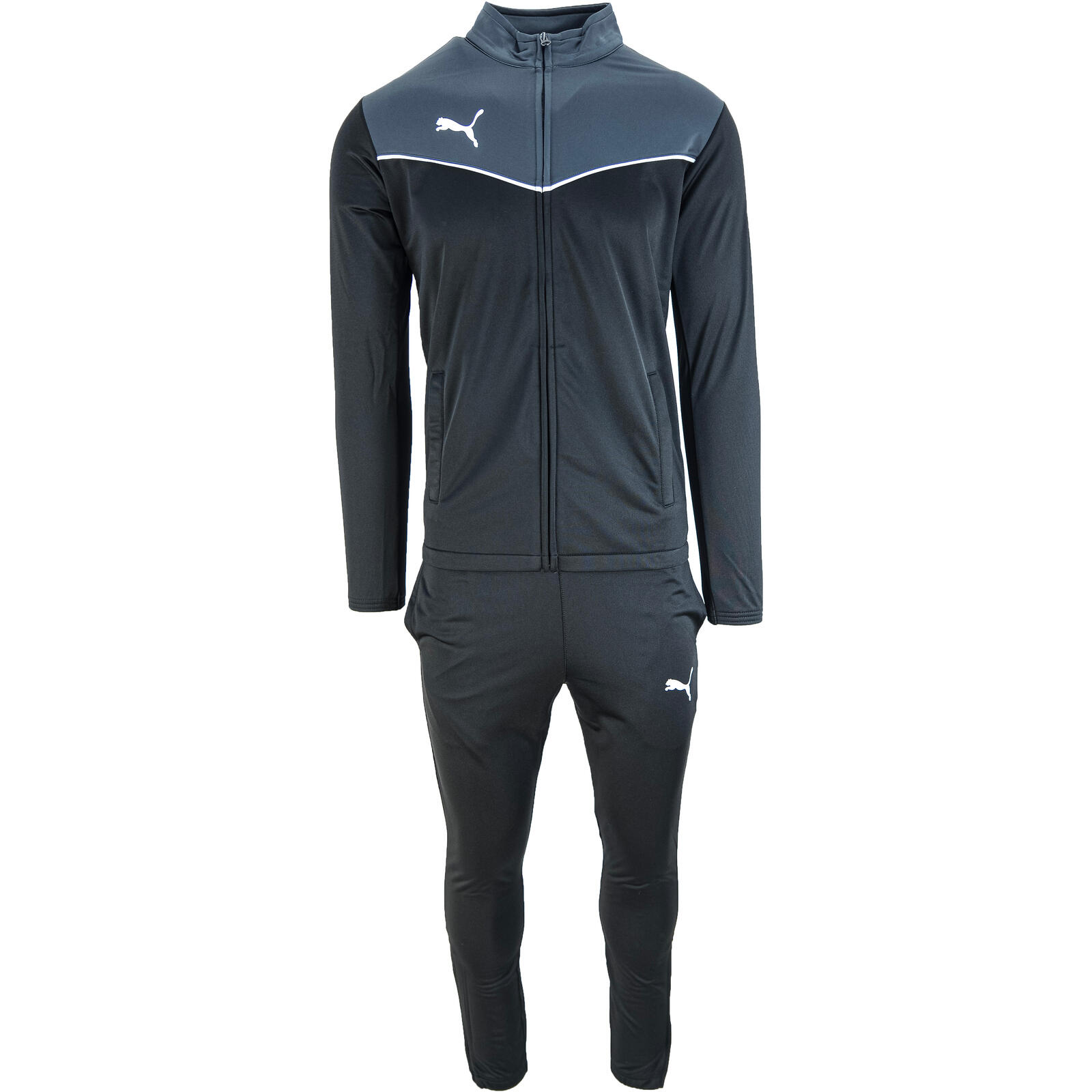individualRISE Fußball Trainingsanzug Herren PUMA Black Asphalt Gray 3/6