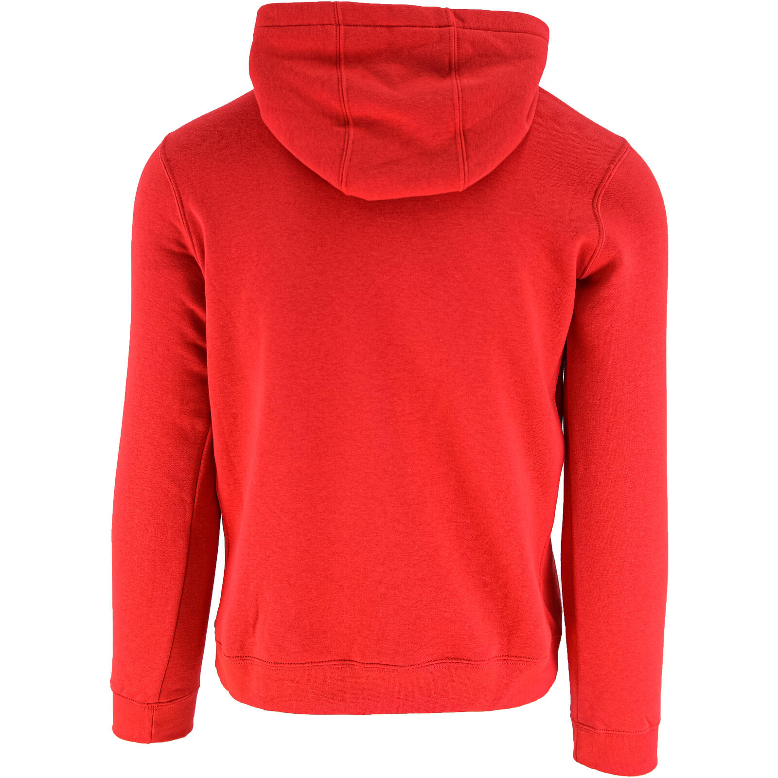 Felpa con cappuccio junior ( fleece) nike rosso 2/7