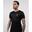 Tee-shirt Manches Courtes Homme 100% Polyester | Noir