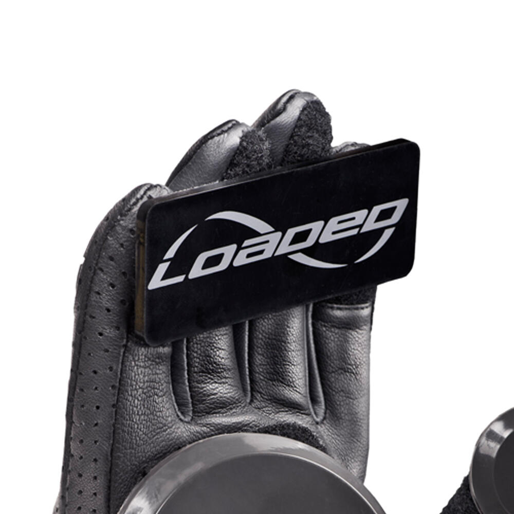 LOADED LONGBOARD LEATHER RACE GLOVES WITH KNUCKLE PROTECTION 4/5