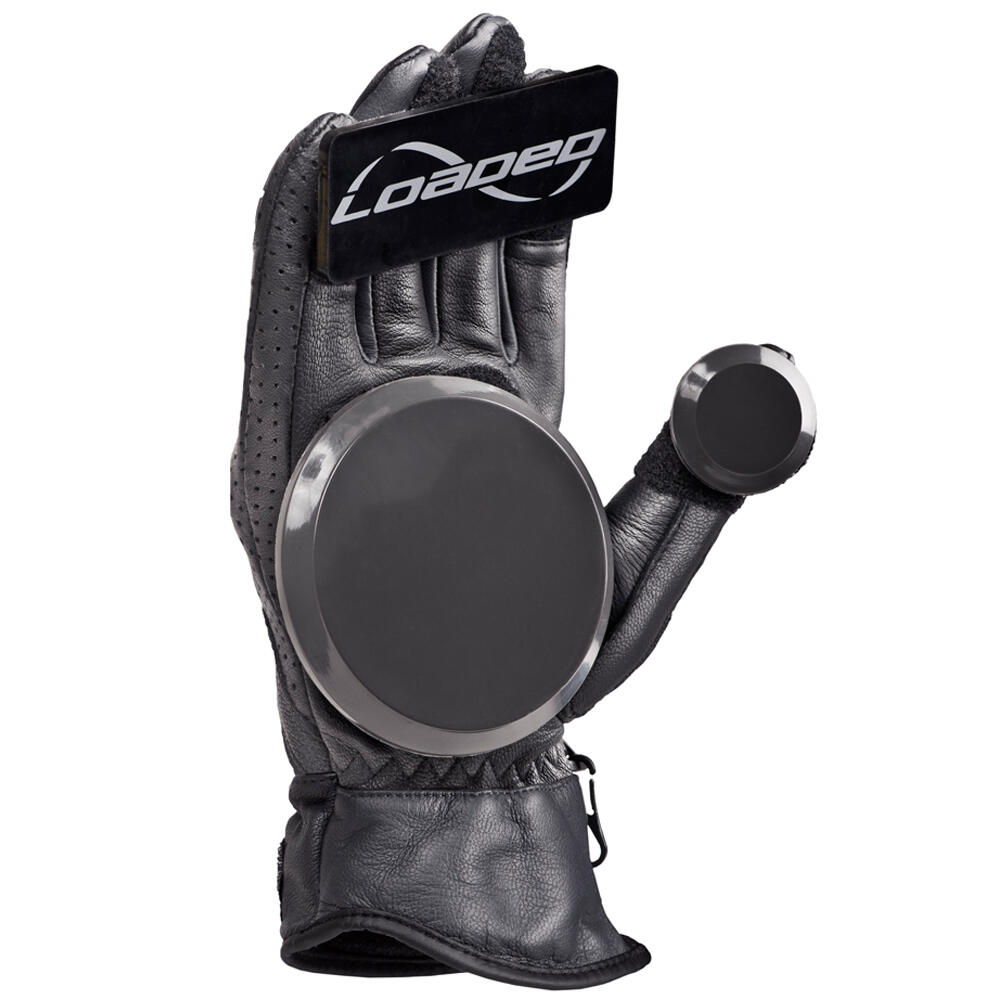 LOADED LONGBOARD LEATHER RACE GLOVES WITH KNUCKLE PROTECTION 3/5