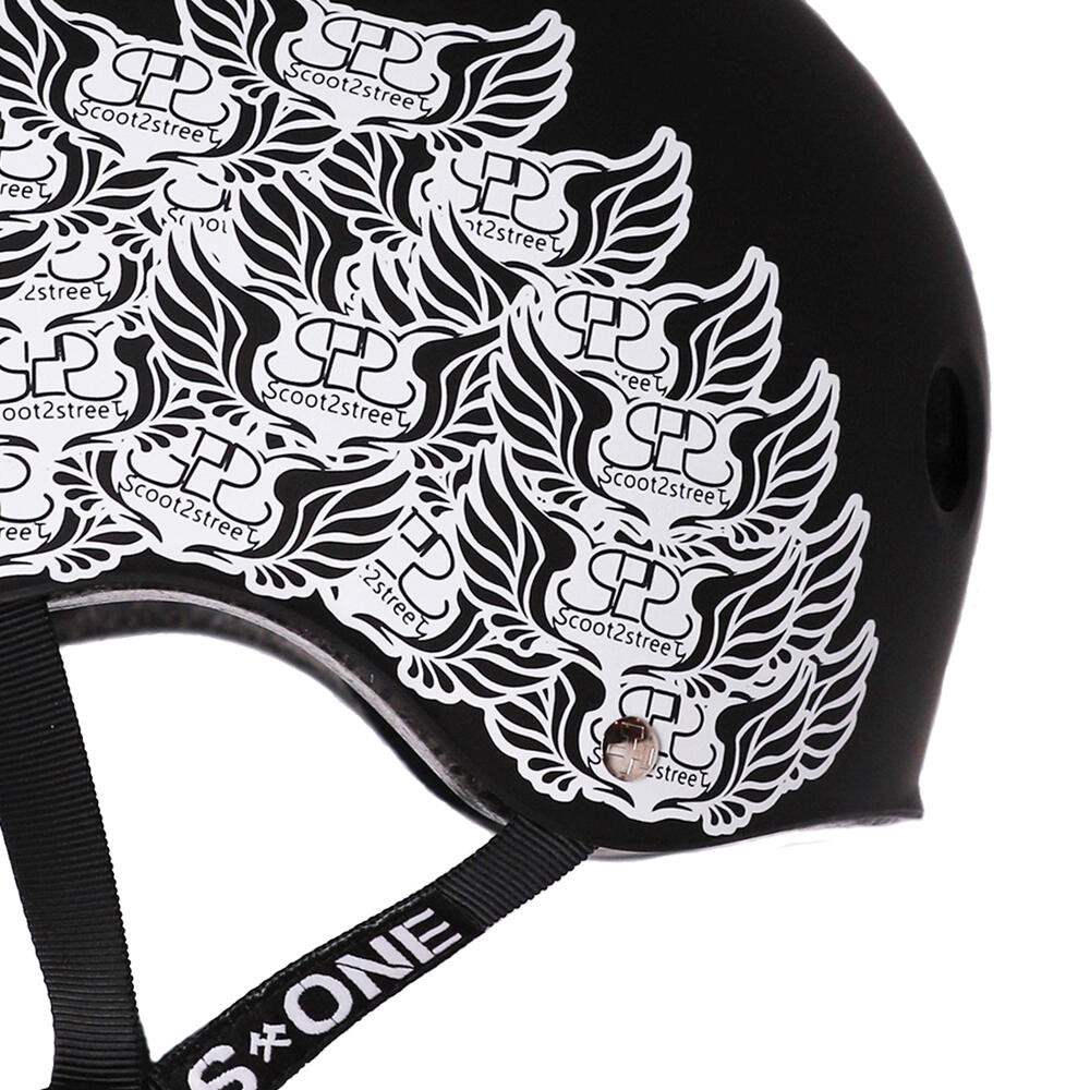 S1 LIFER HELMET - MULTI-IMPACT & HIGH-IMPACT CERTIFIED - SCOOT2STREET COLLAB 4/5