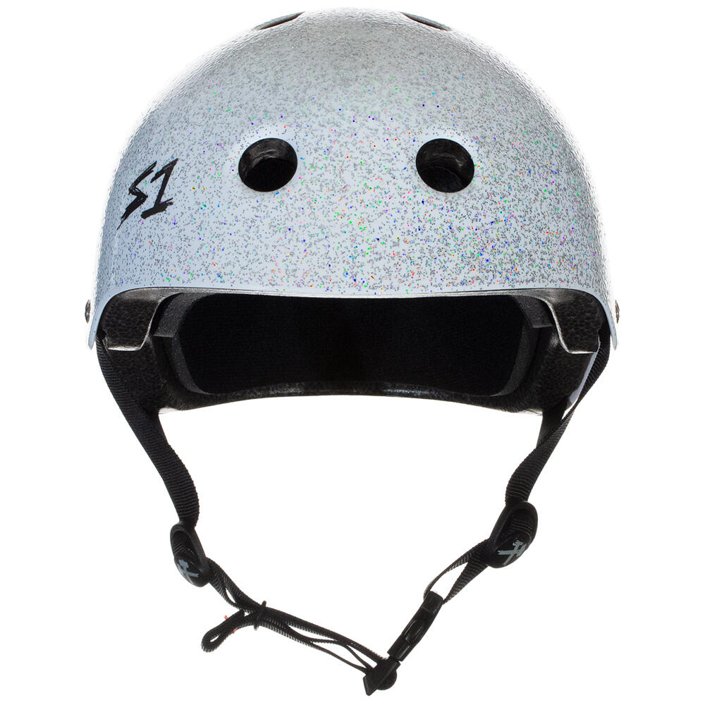 S1 LIFER HELMET - MULTI-IMPACT & HIGH-IMPACT CERTIFIED - WHITE GLITTER 2/5