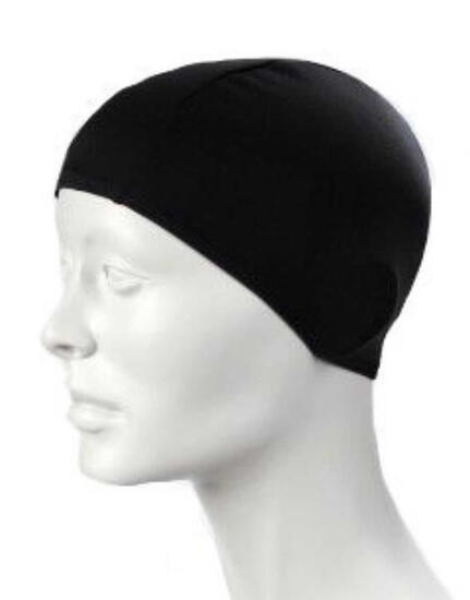 Beco Men's Swim Cap | Lycra | Black/white/black