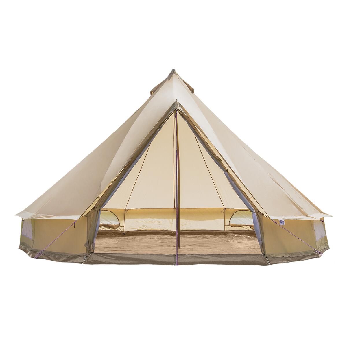 BOUTIQUE CAMPING 5m Bell Tent - Oxford Ultralite 100 - Sandstone