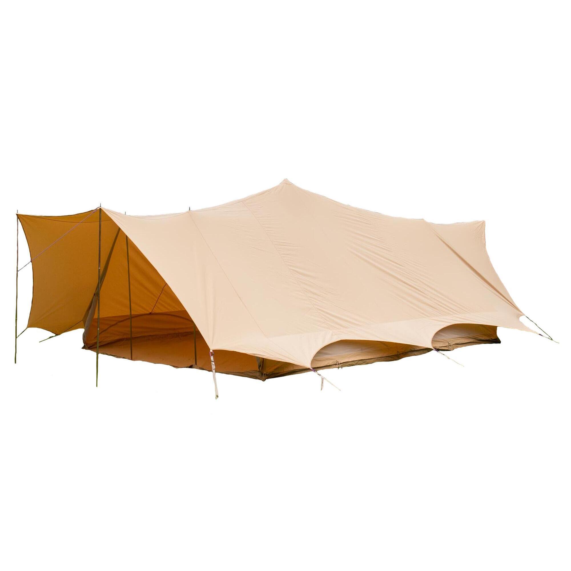 BOUTIQUE CAMPING Tucana Tent - Canvas 285 - Double Door