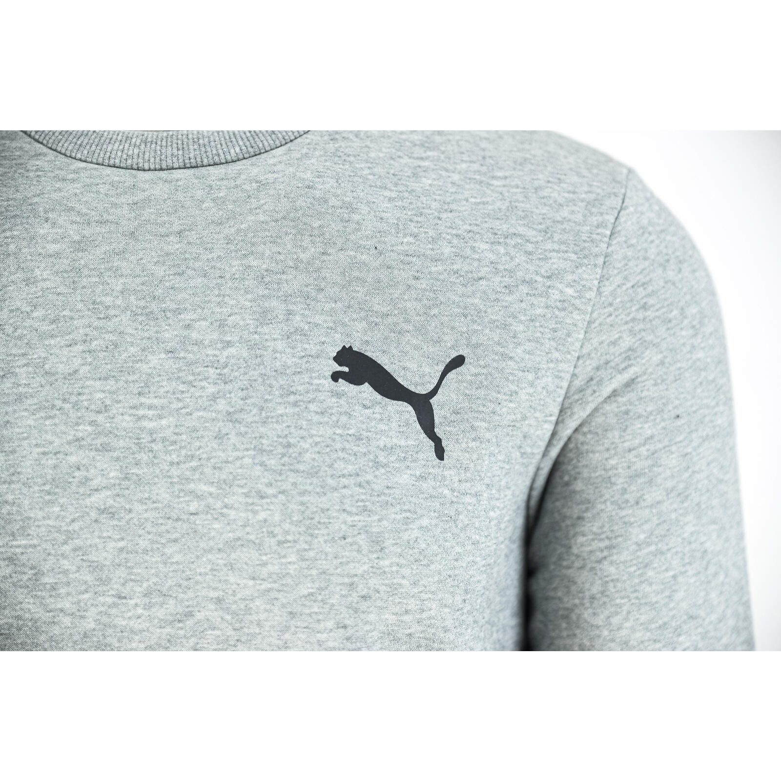 Blouse Puma Essentail Small Logo, Grijs, Mannen 5/5