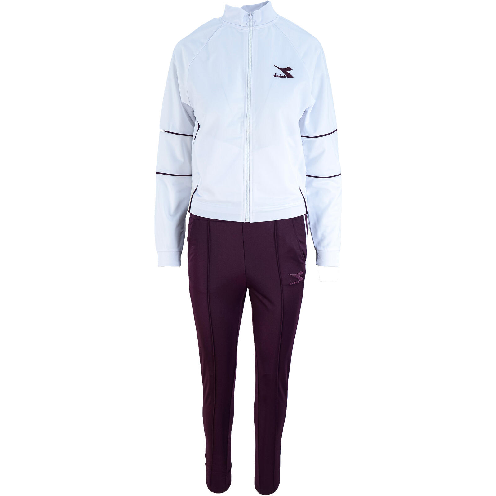 DIADORA Trainingsanzug Diadora Fz Core, Weiß, Damen