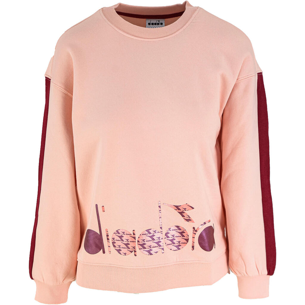 Blouse Diadora Crew Twinkle, Pink, Kids