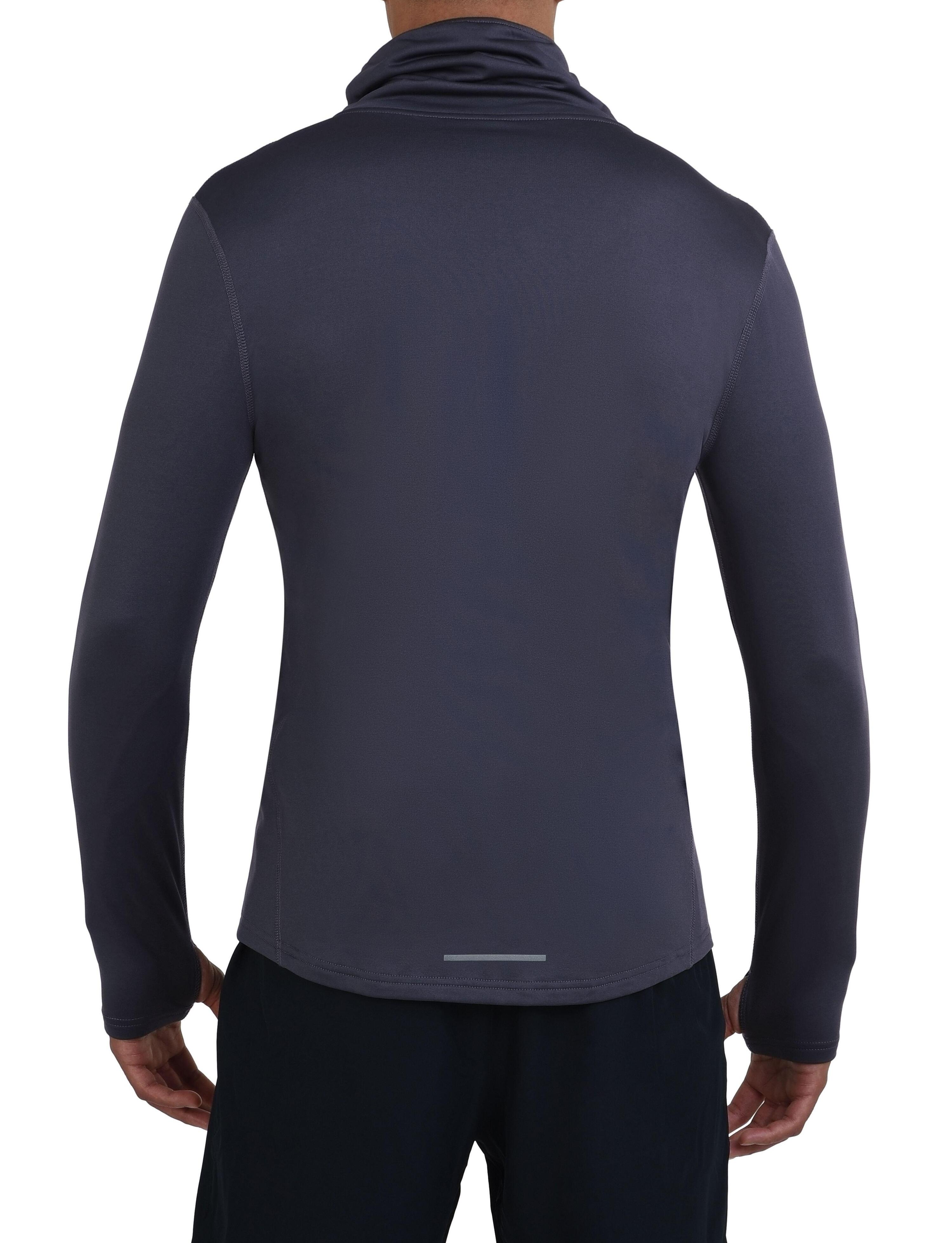 Men’s Thermal Funnel Neck Top - Graphite 3/5