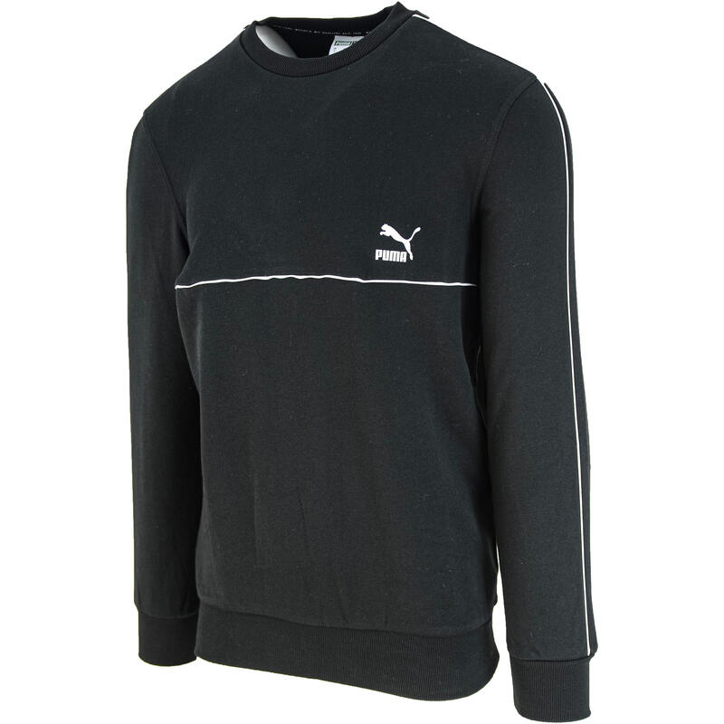 Blouse Puma Crew, Zwart, Mannen