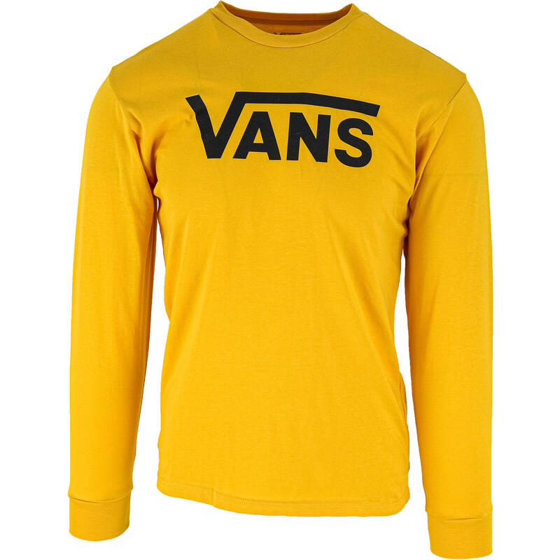 Sport felső Vans Longsleeve Classic, Sárga, Férfiak