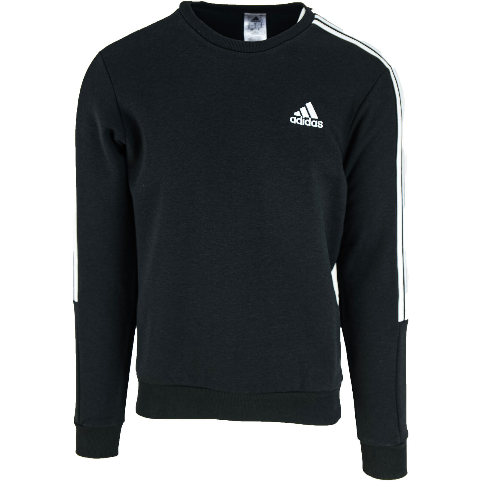 Camicetta adidas Essentials Fleece Cut 3-Stripes. Nero. Uomini |  Adidas